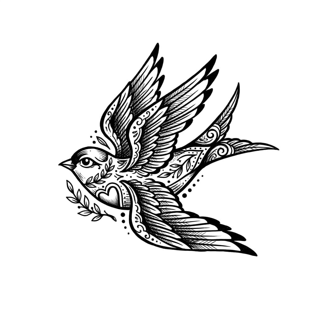 Bird Tattoos — AI-generated tattoo design ideas
