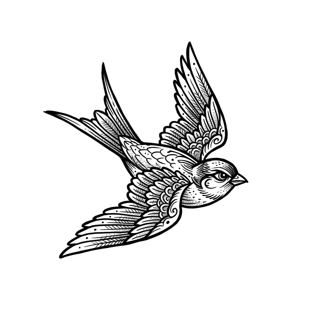 Bird Tattoos tattoo design idea 6