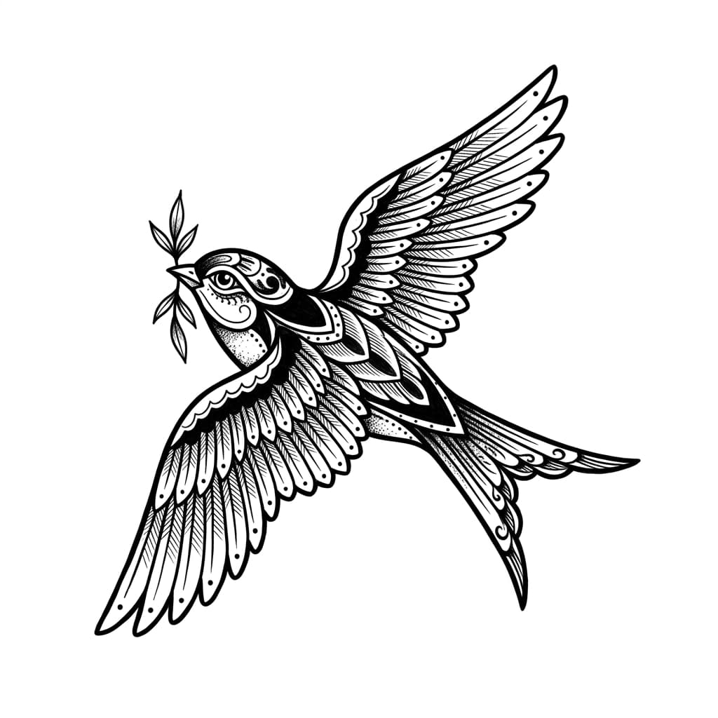 Bird Tattoos tattoo design idea 8