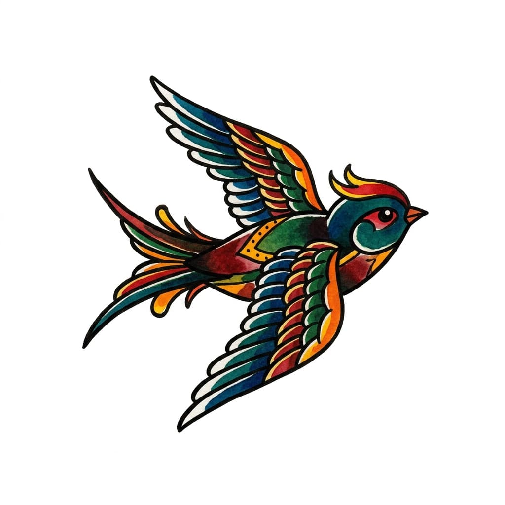Bird Tattoos tattoo design idea 10