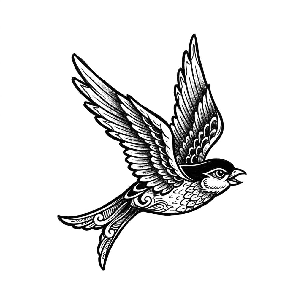 Bird Tattoos tattoo design idea 14