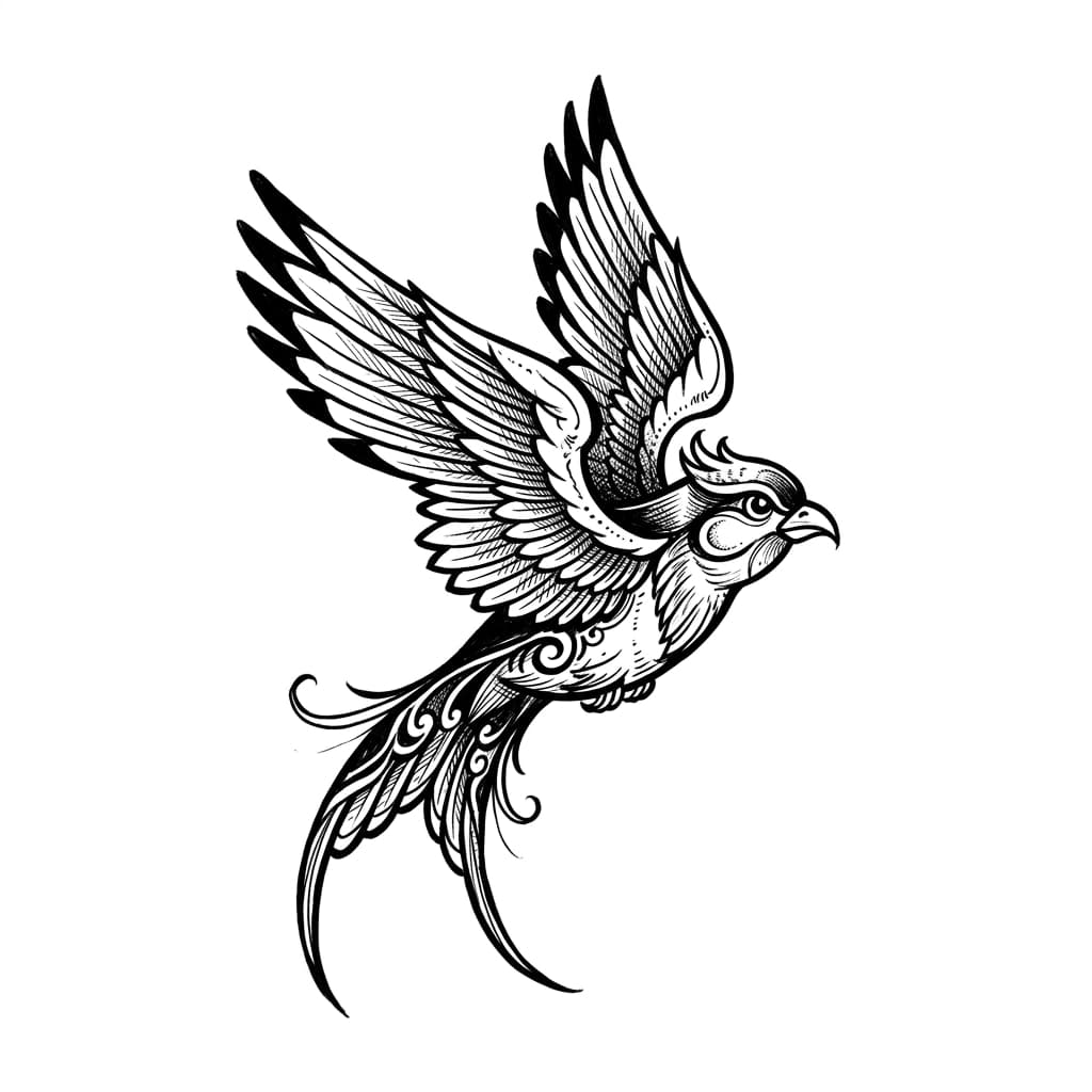 Bird Tattoos tattoo design idea 15