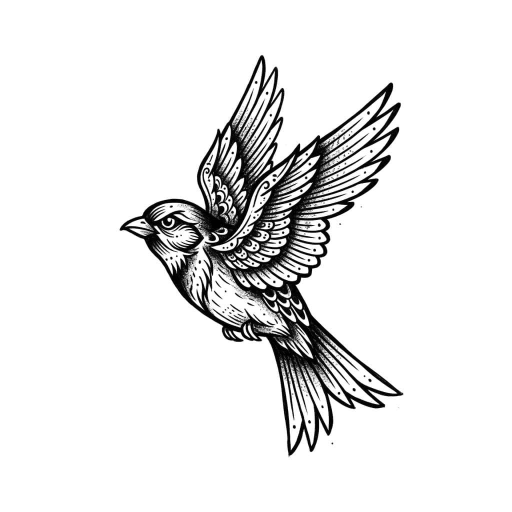 Bird Tattoos tattoo design idea 16