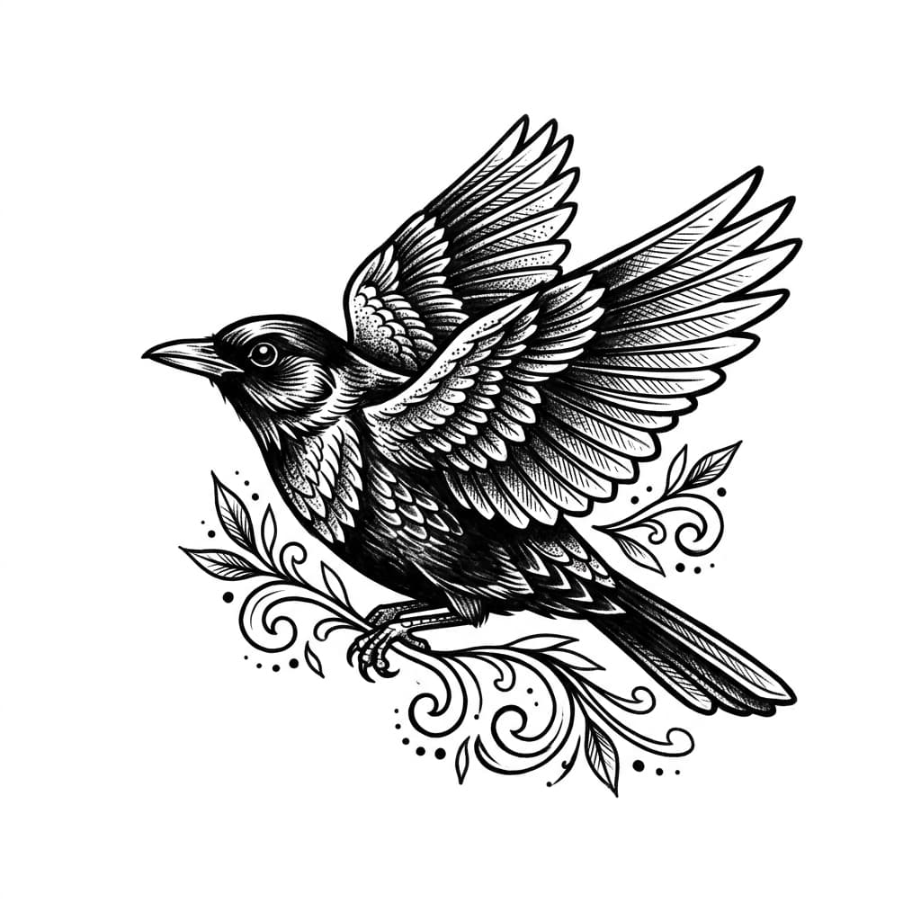 Bird Tattoos tattoo design idea 18