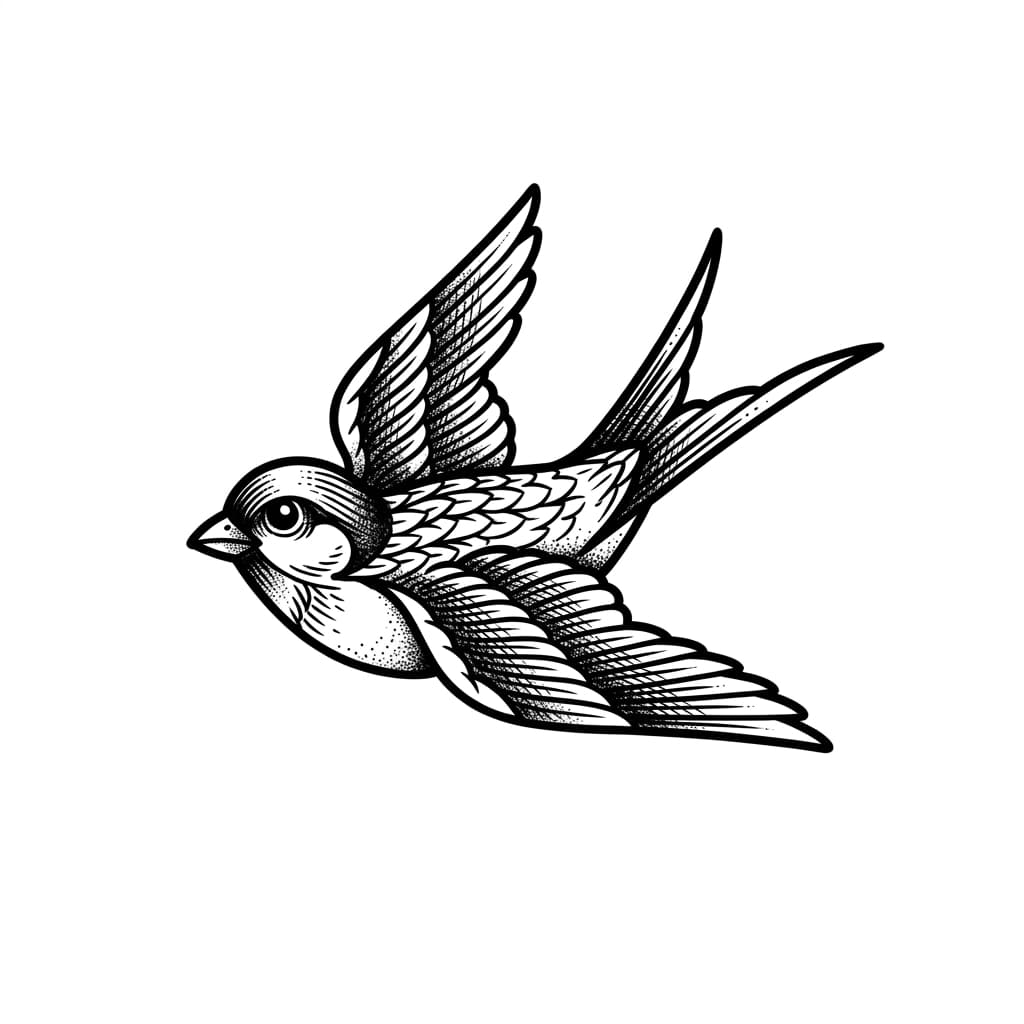 Bird Tattoos tattoo design idea 19