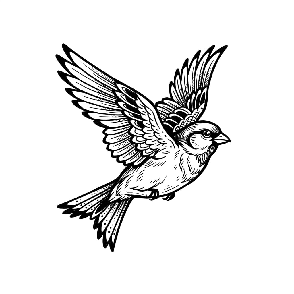 Bird Tattoos tattoo design idea 20