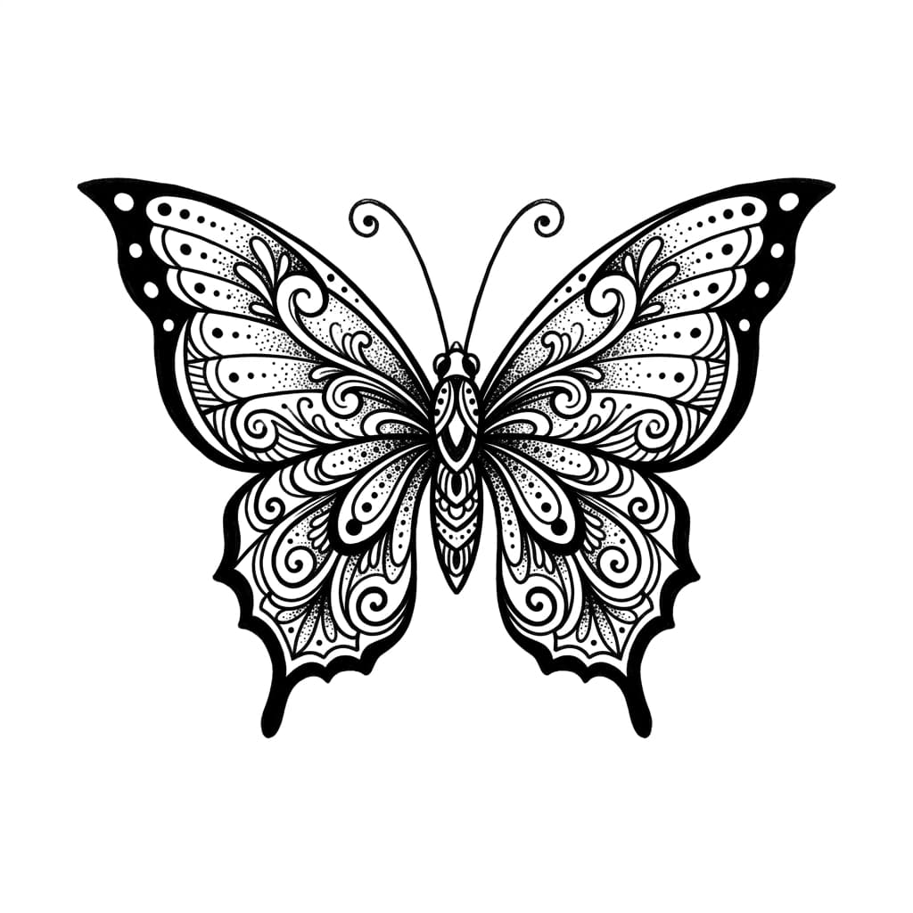 Butterfly Tattoos tattoo design idea 2