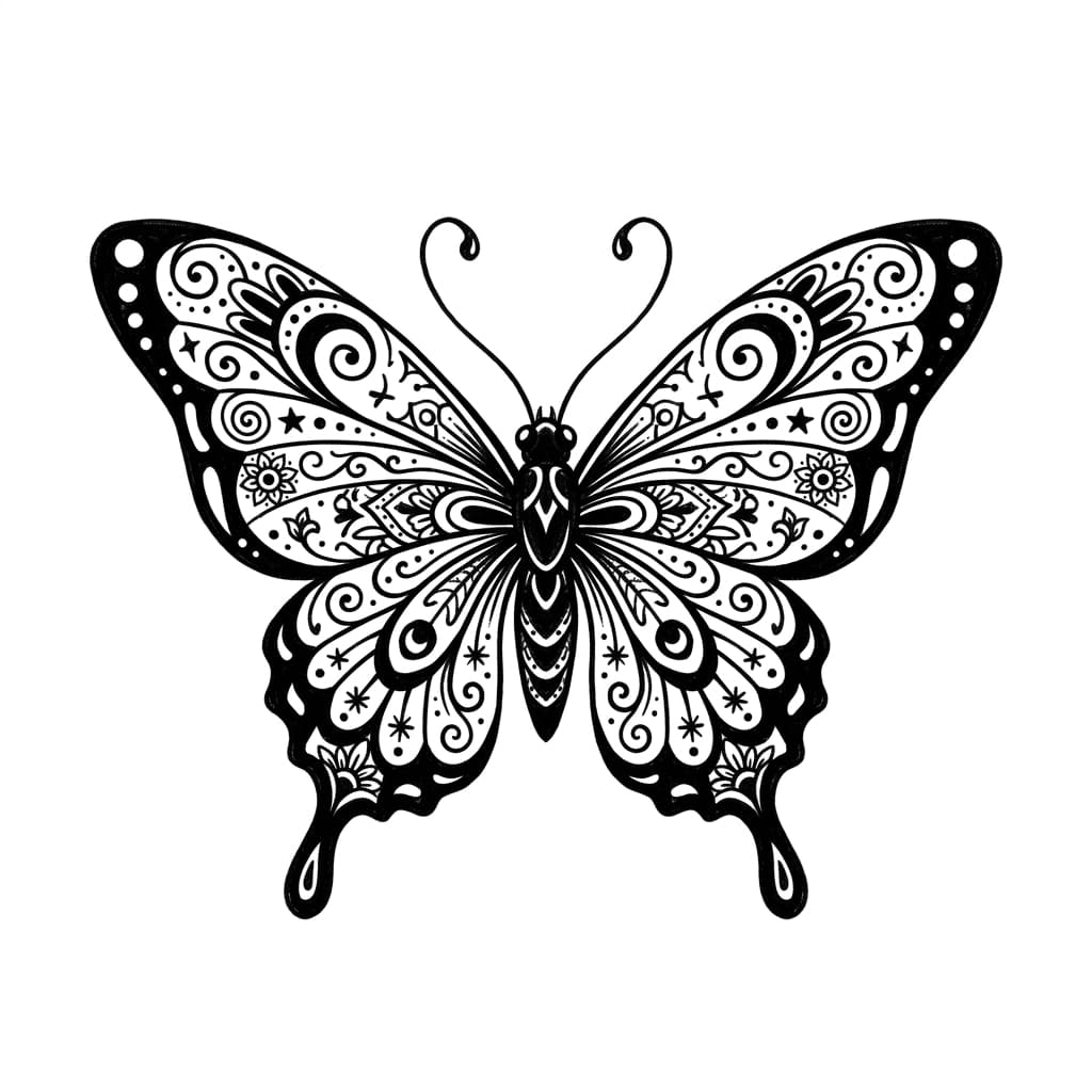 Butterfly Tattoos tattoo design idea 3