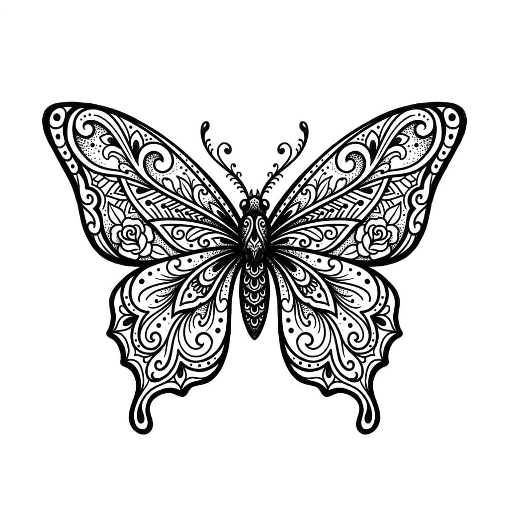 Butterfly Tattoos tattoo design idea 5