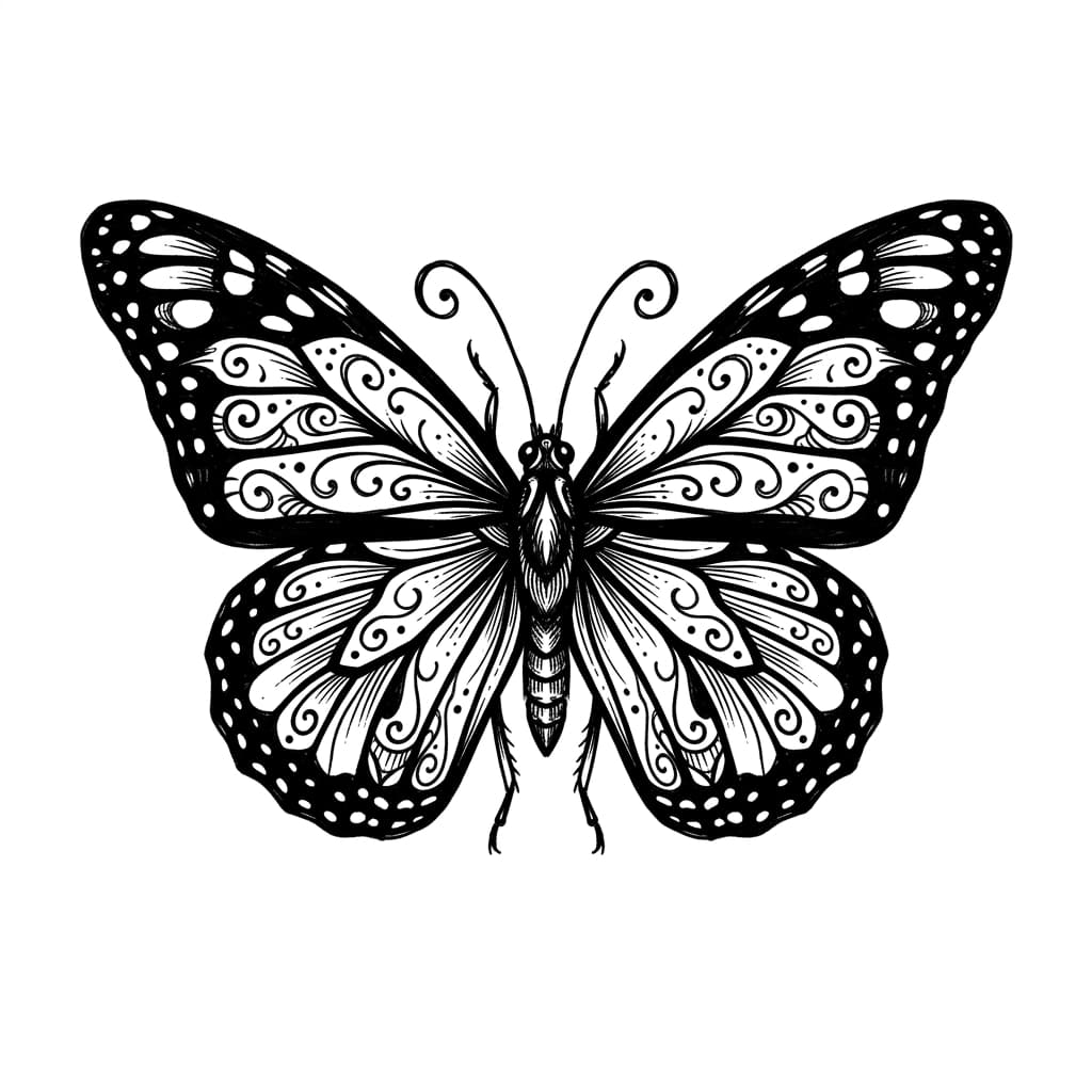 Butterfly Tattoos tattoo design idea 6