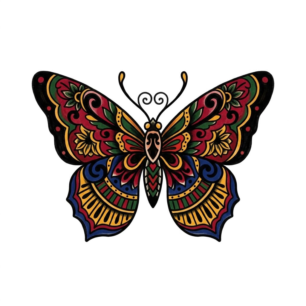 Butterfly Tattoos tattoo design idea 9