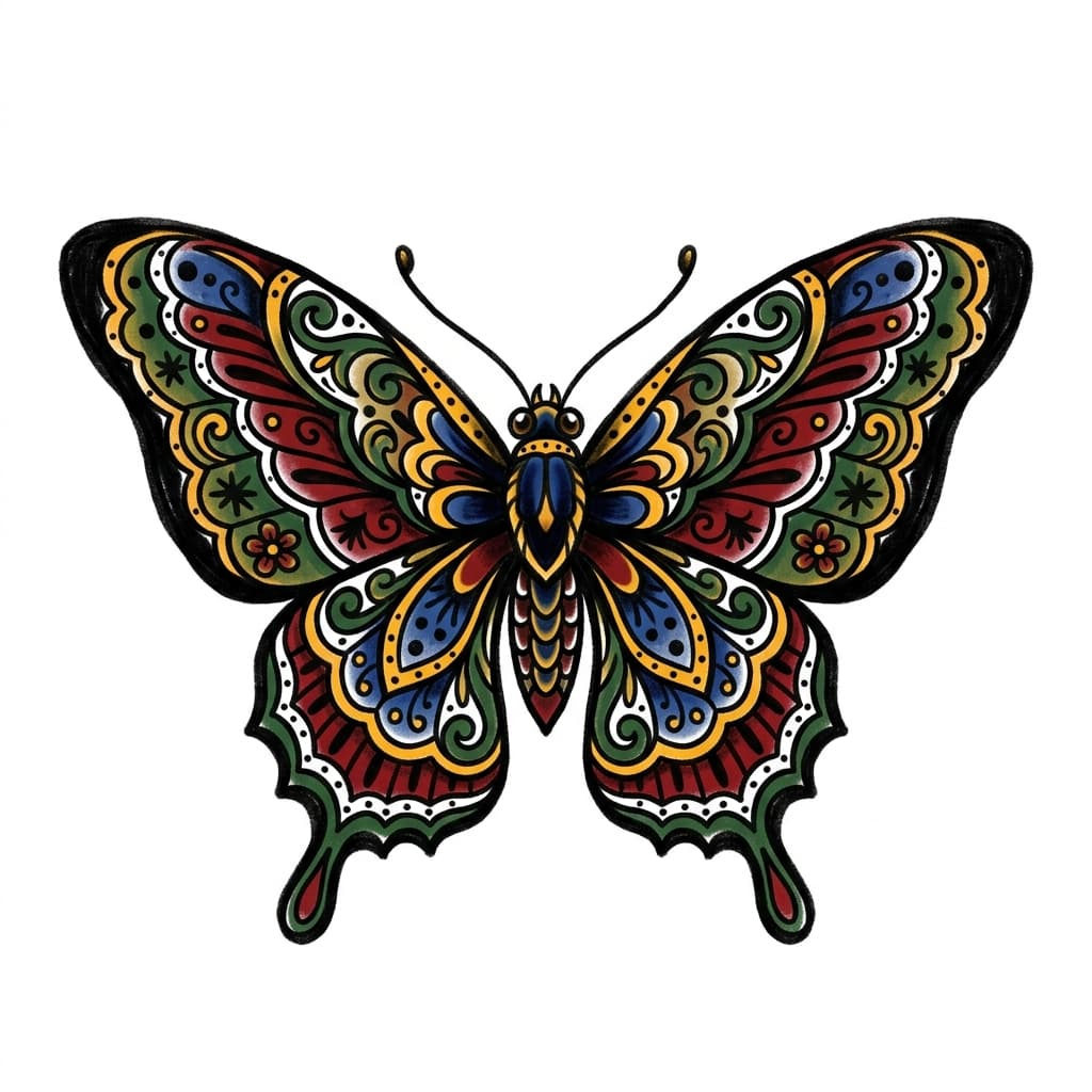 Butterfly Tattoos tattoo design idea 11