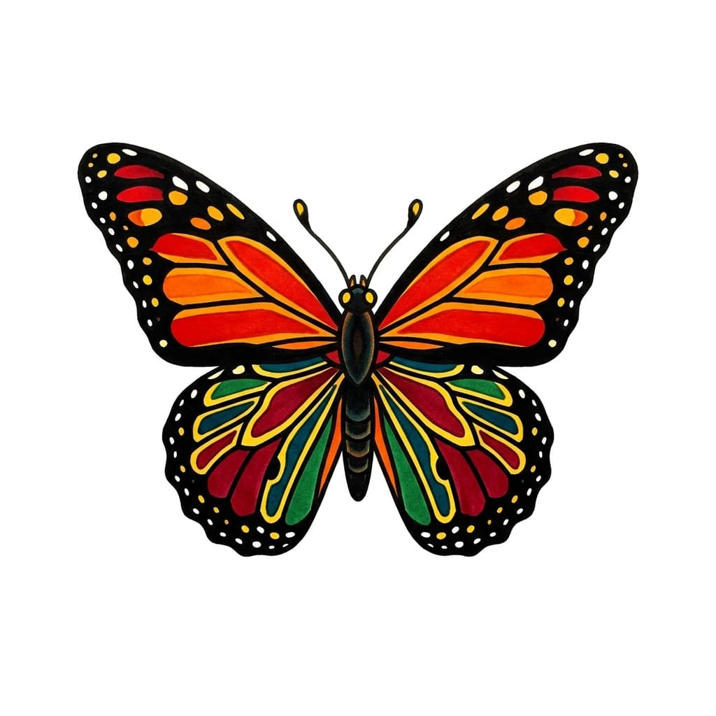 Butterfly Tattoos tattoo design idea 13