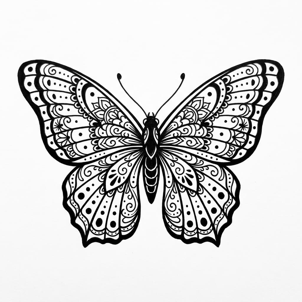 Butterfly Tattoos tattoo design idea 15
