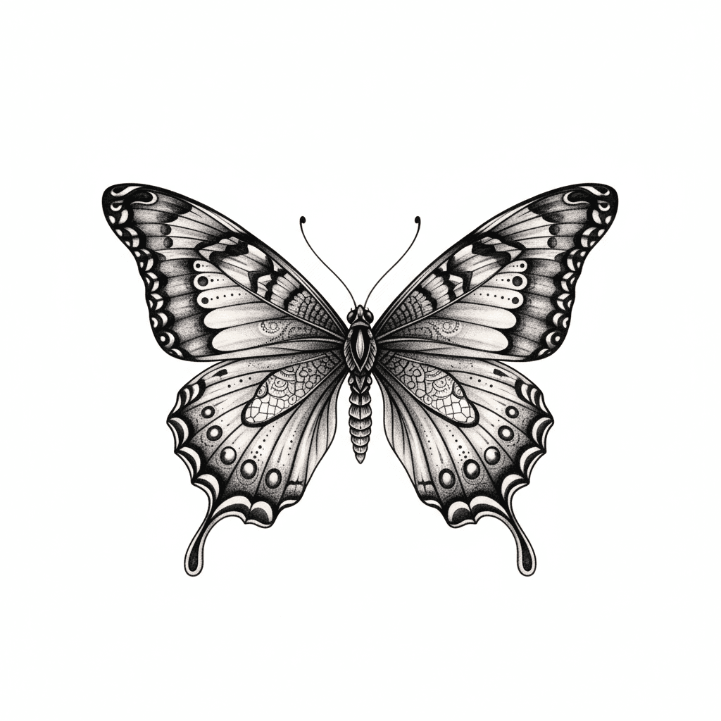 Butterfly Tattoos tattoo design idea 22
