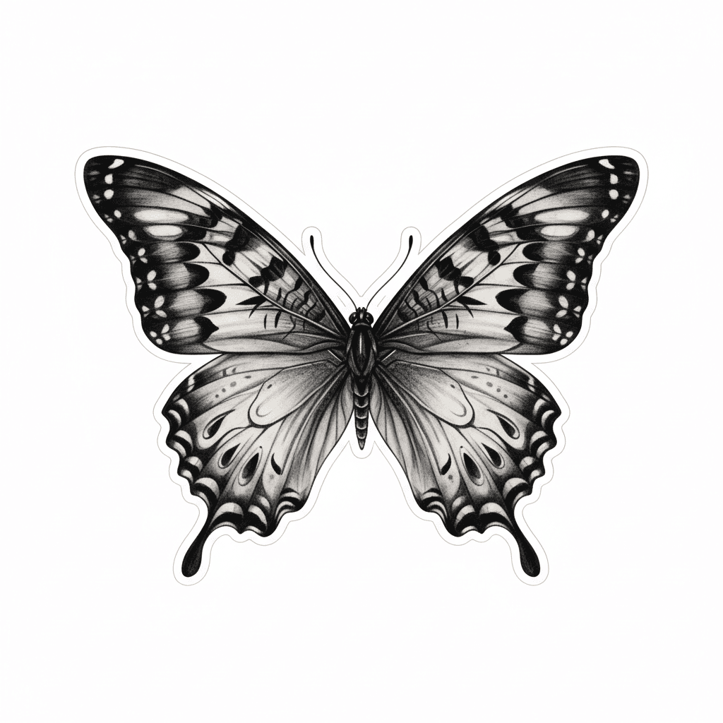 Butterfly Tattoos tattoo design idea 23