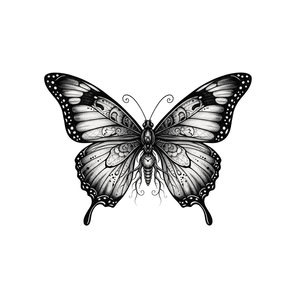 Butterfly Tattoos tattoo design idea 24