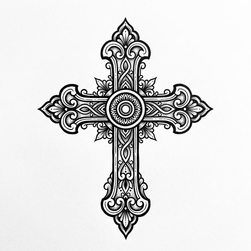 Cross Tattoos tattoo design idea 2