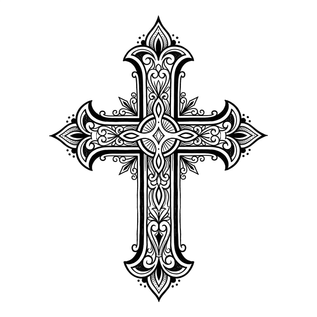 Cross Tattoos tattoo design idea 4