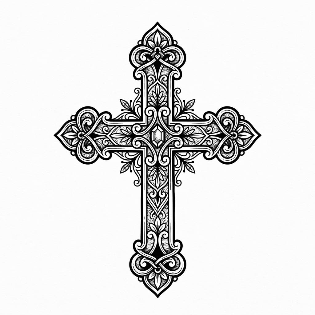 Cross Tattoos tattoo design idea 5