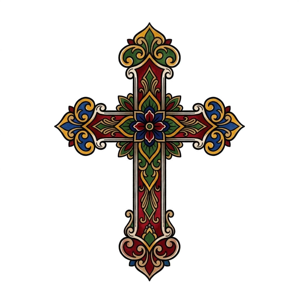 Cross Tattoos tattoo design idea 9