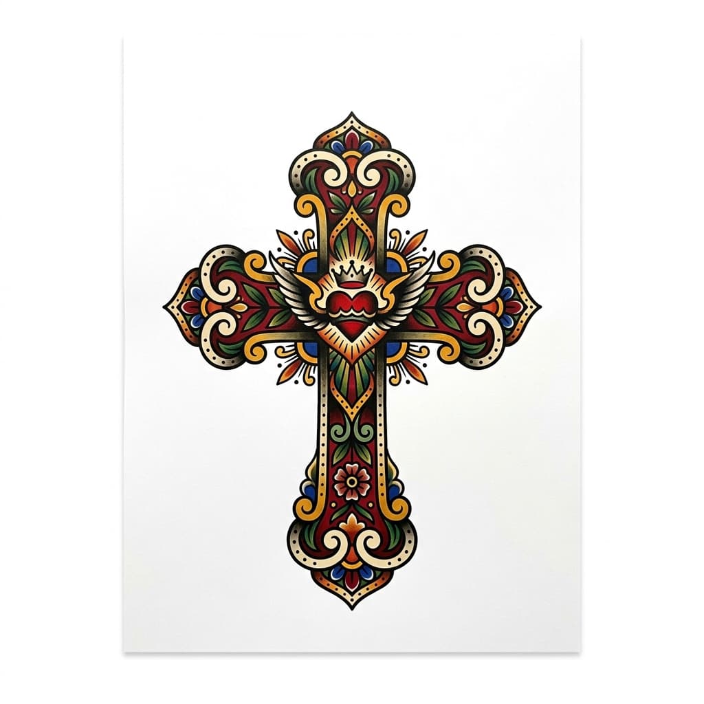 Cross Tattoos tattoo design idea 11
