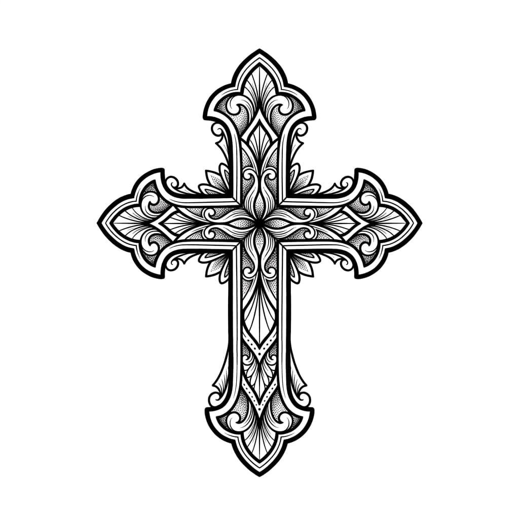 Cross Tattoos tattoo design idea 12