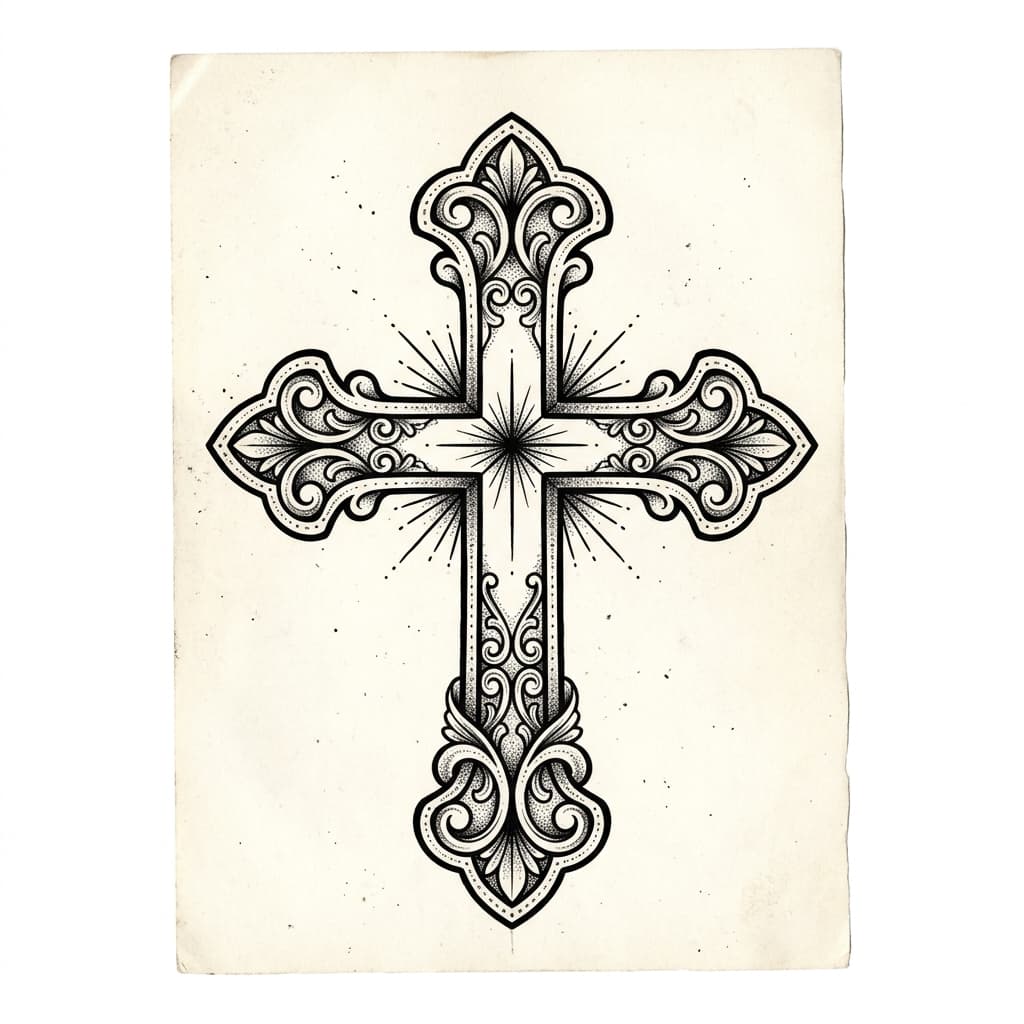 Cross Tattoos tattoo design idea 14
