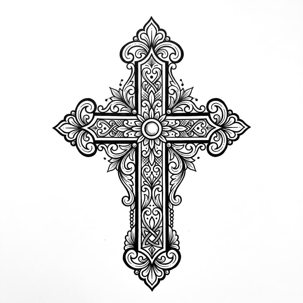 Cross Tattoos tattoo design idea 16