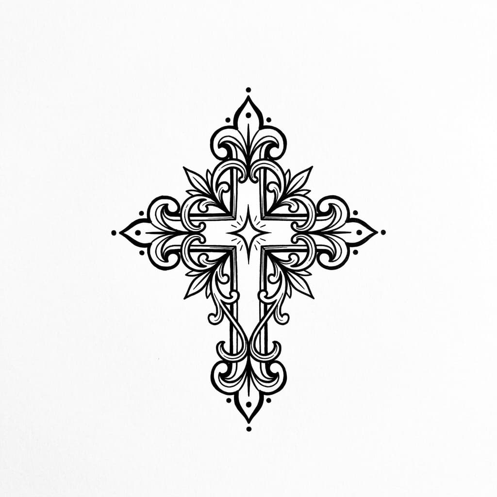 Cross Tattoos tattoo design idea 17