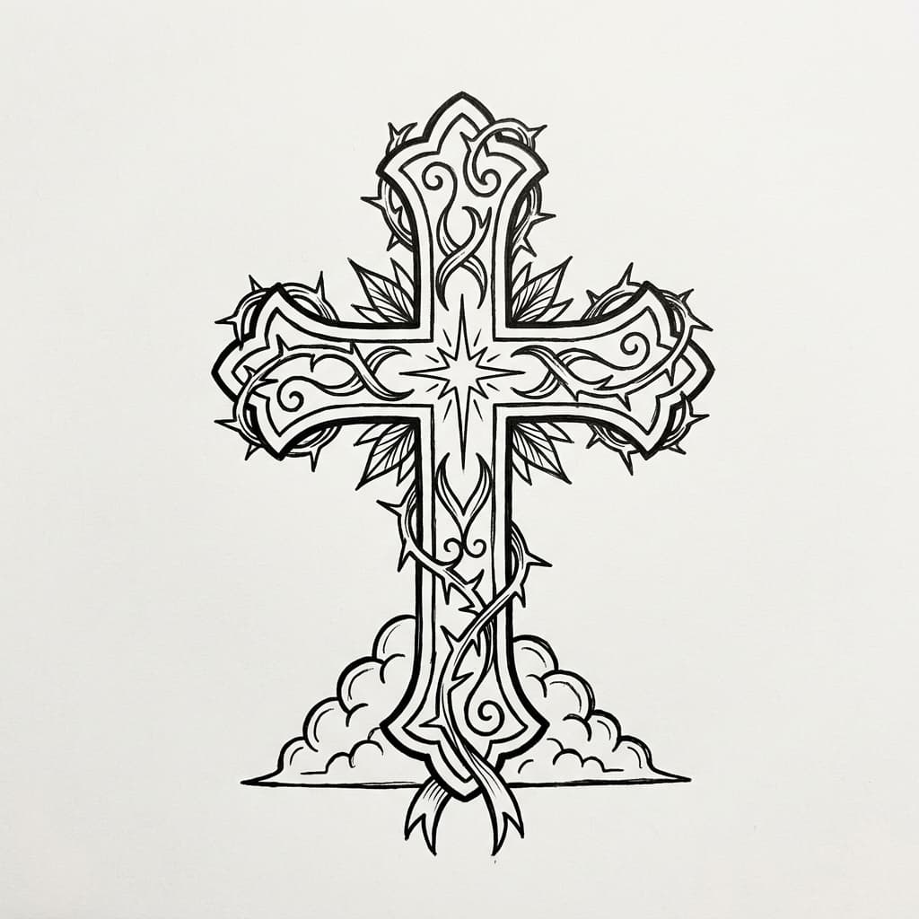 Cross Tattoos tattoo design idea 18