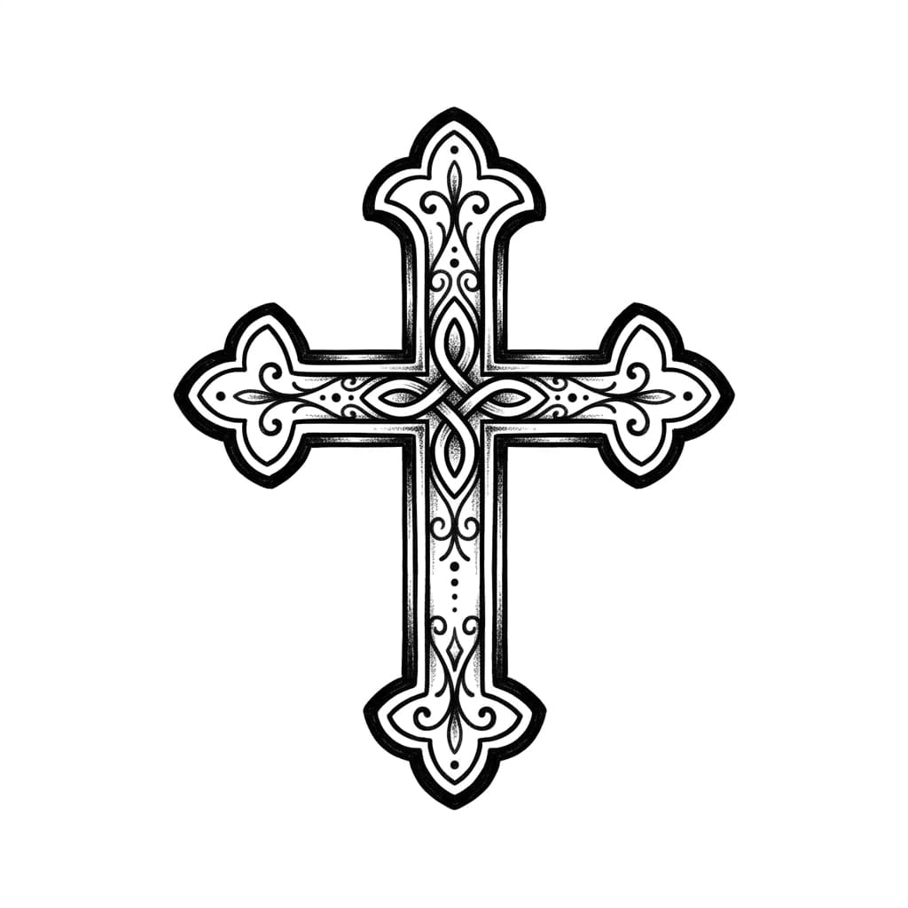 Cross Tattoos tattoo design idea 19