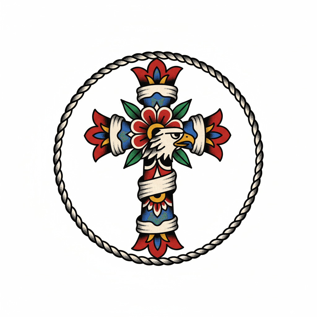 Cross Tattoos tattoo design idea 24