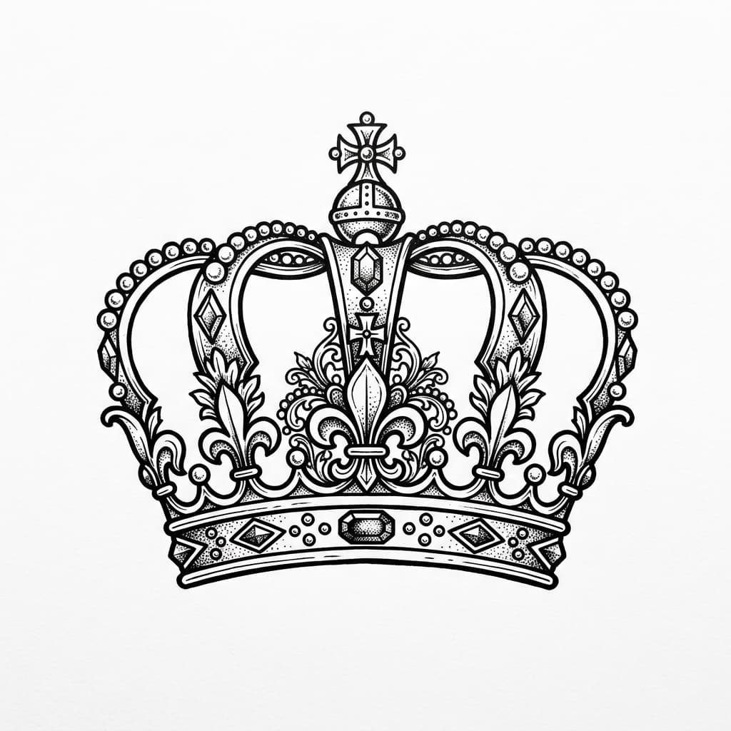 Crown Tattoos tattoo design idea 5