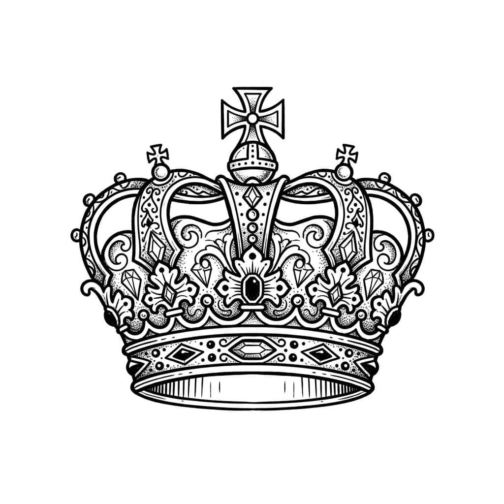 Crown Tattoos tattoo design idea 7