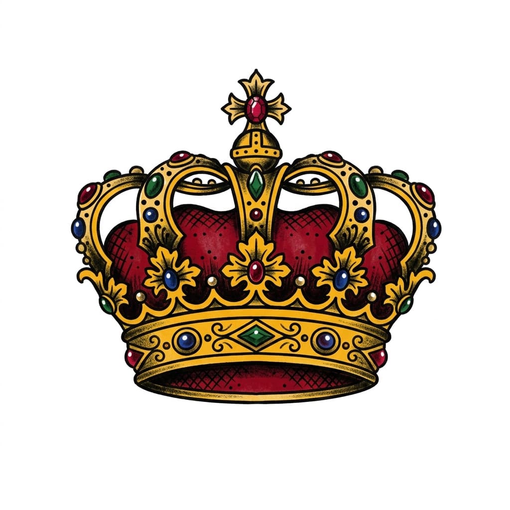 Crown Tattoos tattoo design idea 9
