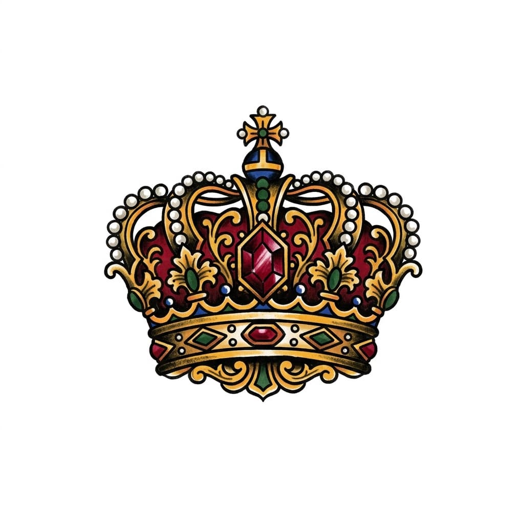 Crown Tattoos tattoo design idea 13