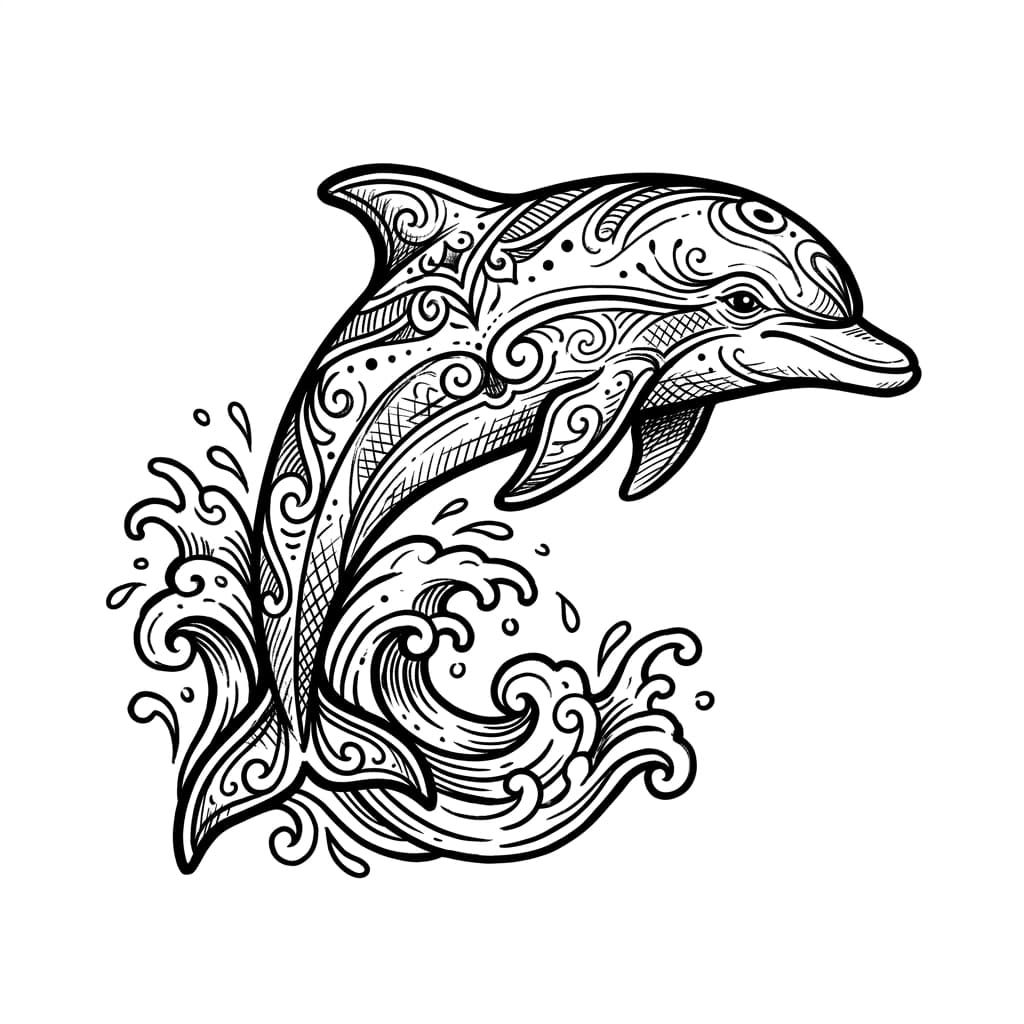 Dolphin Tattoos tattoo design idea 6