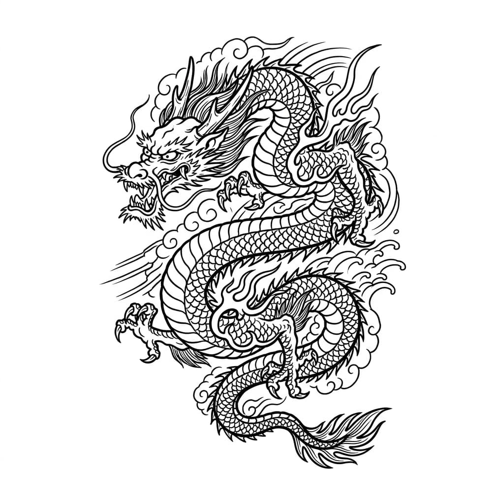 Dragon Tattoos tattoo design idea 2