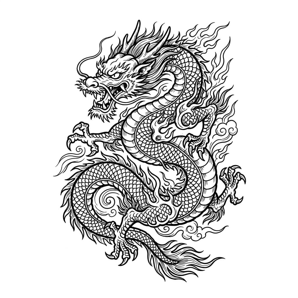 Dragon Tattoos tattoo design idea 5