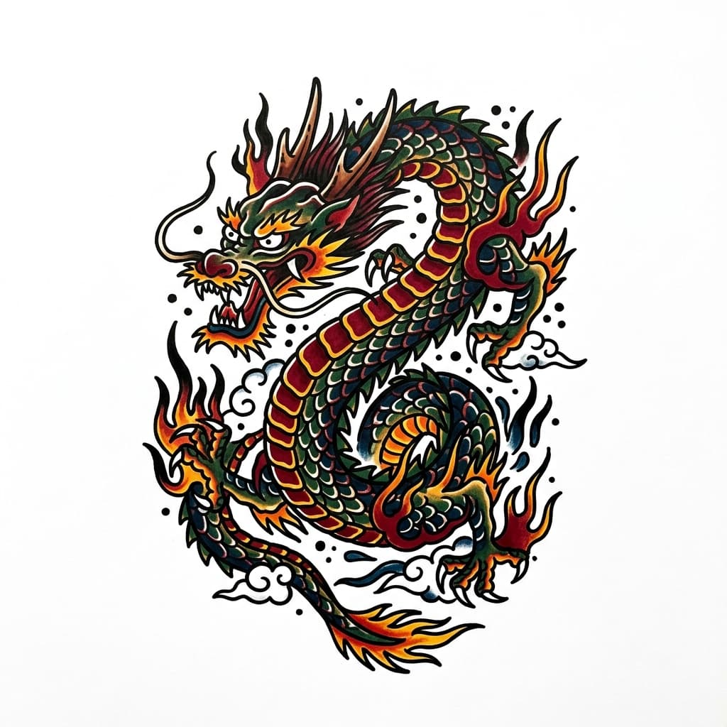Dragon Tattoos tattoo design idea 9