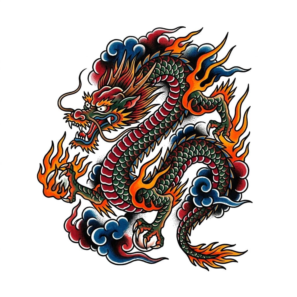 Dragon Tattoos tattoo design idea 10
