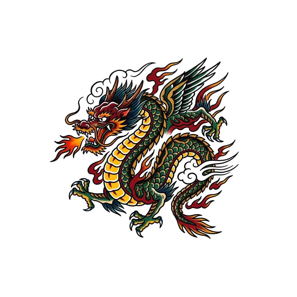 Dragon Tattoos tattoo design idea 11