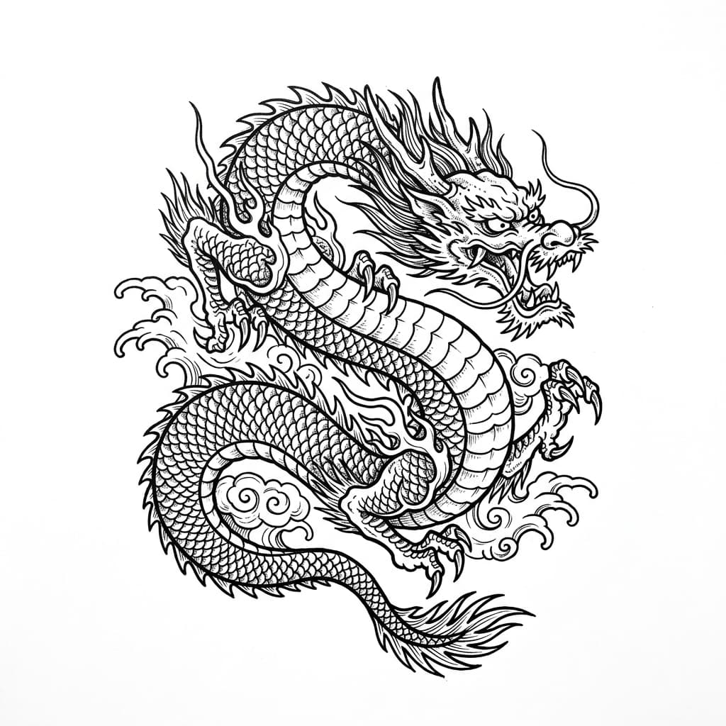 Dragon Tattoos tattoo design idea 15