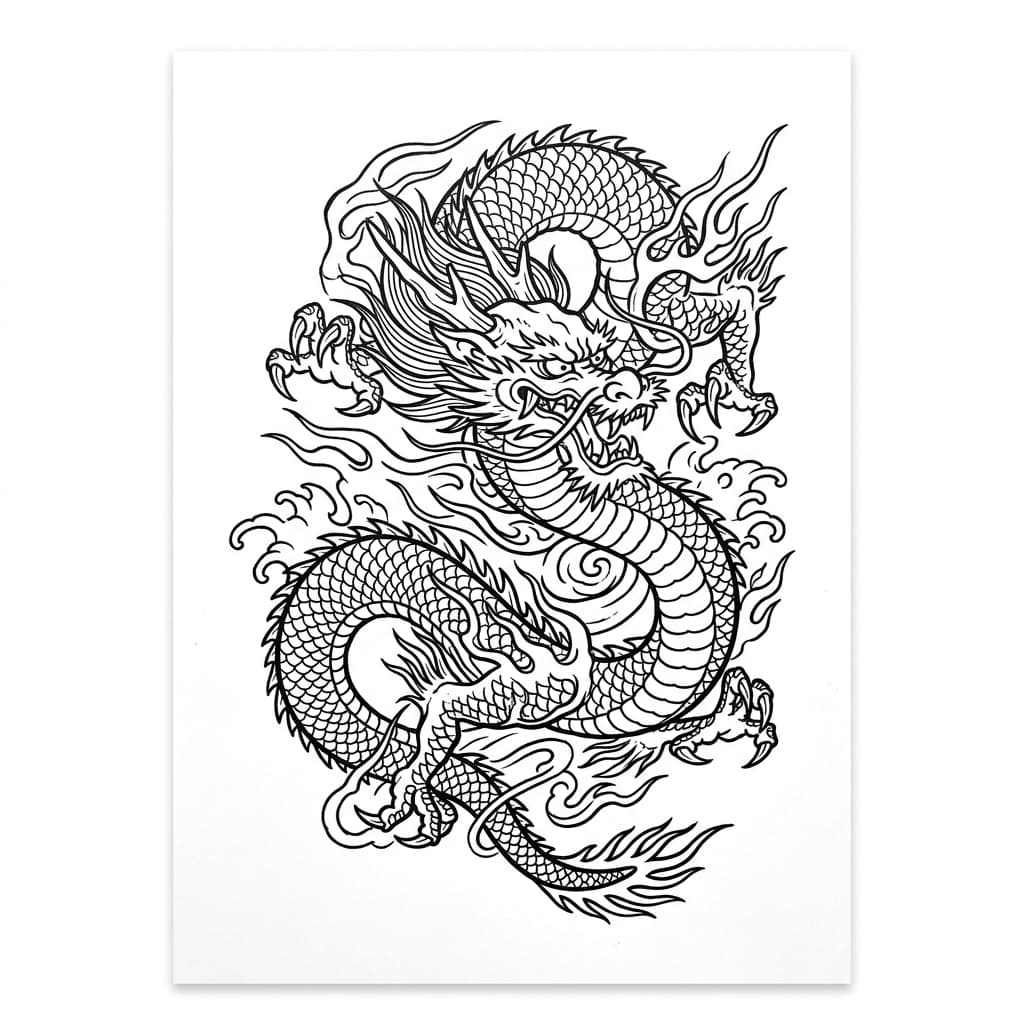 Dragon Tattoos tattoo design idea 18