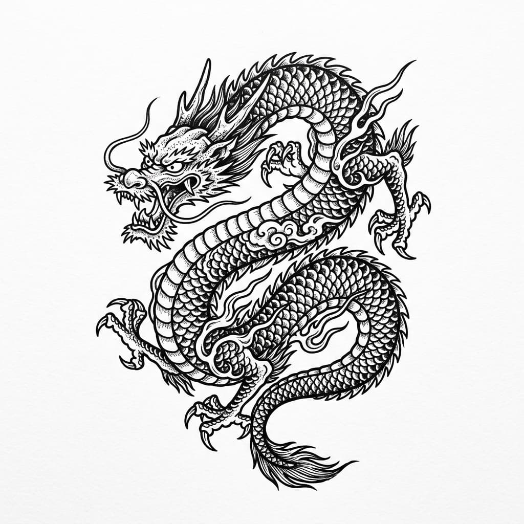 Dragon Tattoos tattoo design idea 20