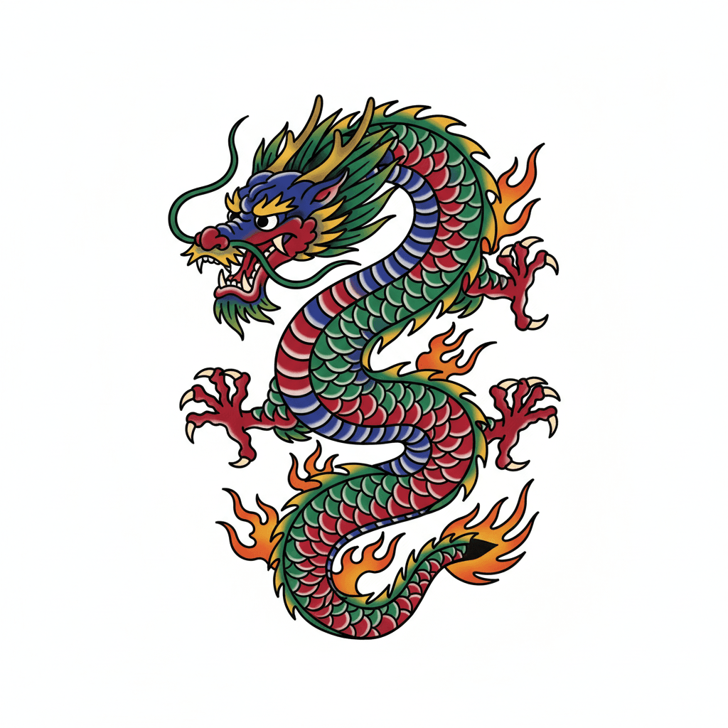Dragon Tattoos tattoo design idea 21