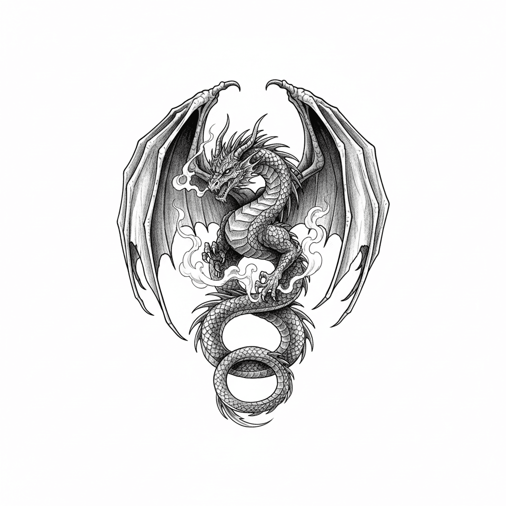 Dragon Tattoos tattoo design idea 24