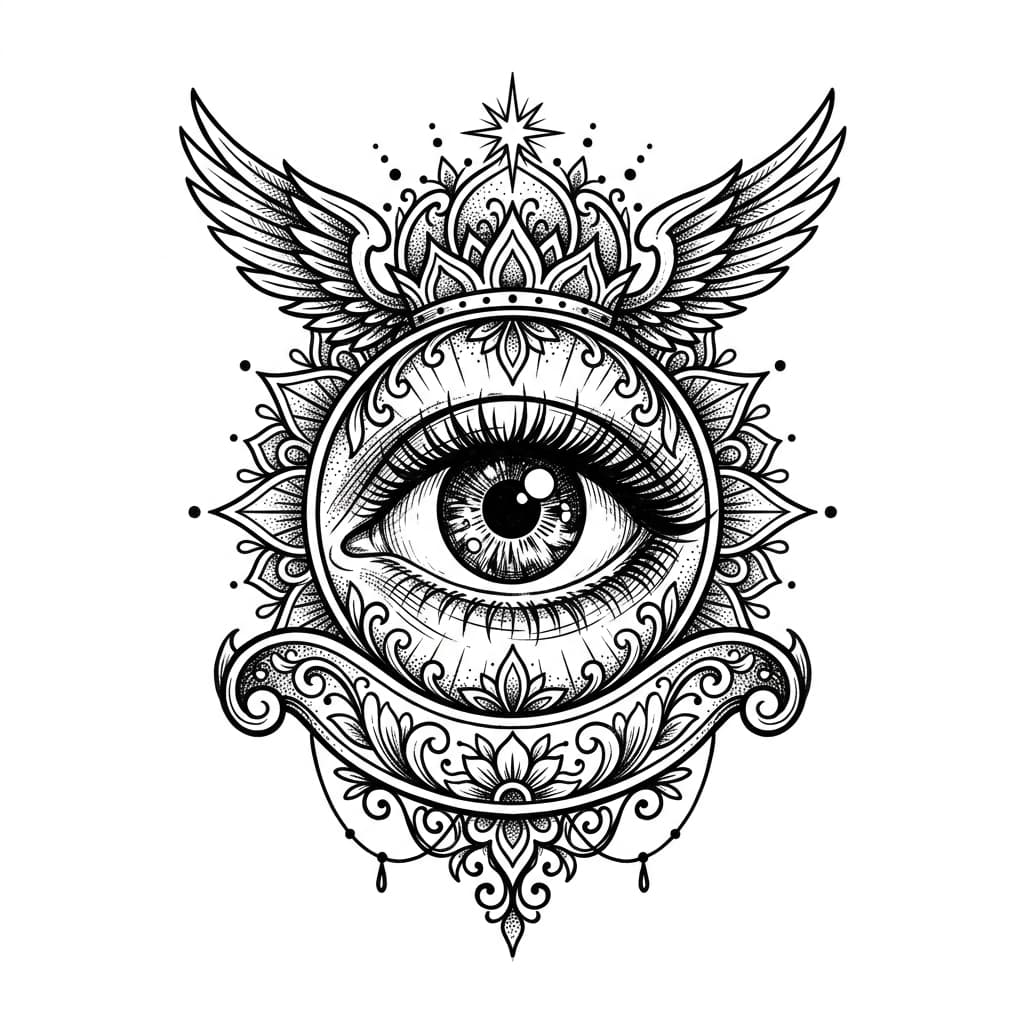 Eye Tattoos — AI-generated design examples
