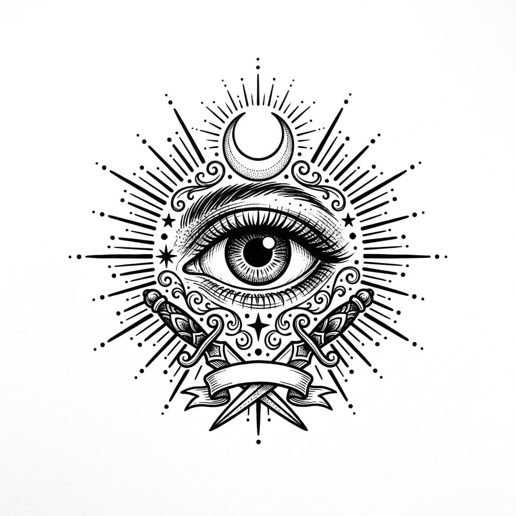 Eye Tattoos tattoo design idea 6
